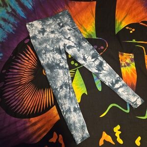 Garage Green Tie-Dye Leggings
